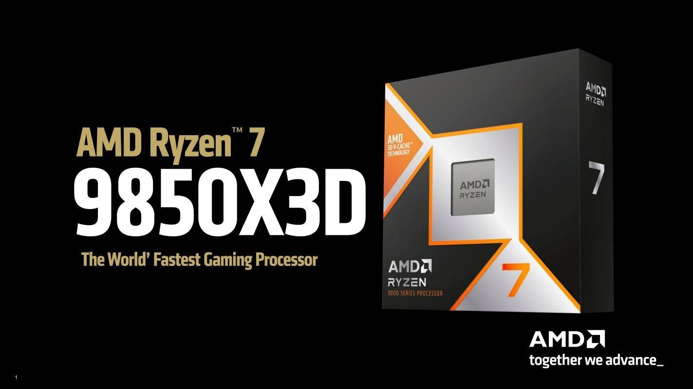 比快更快的巅峰屠戮！AMD 锐龙7 9850X3D首发评测：